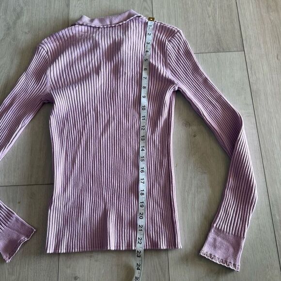 Scotch & Soda Long Sleeve Knit Polo Size Small - Picture 3 of 8